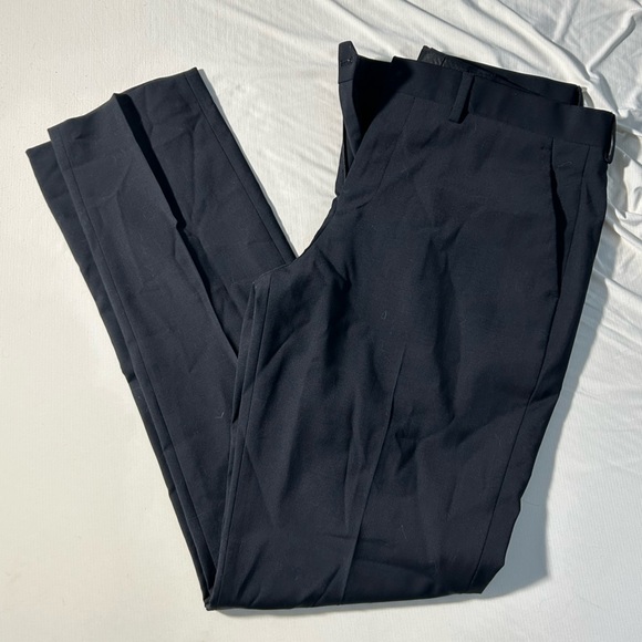 Express Men's Black Suit 40L - Jacket & Pants Included - Pants 34x32 - Picture 2 of 7